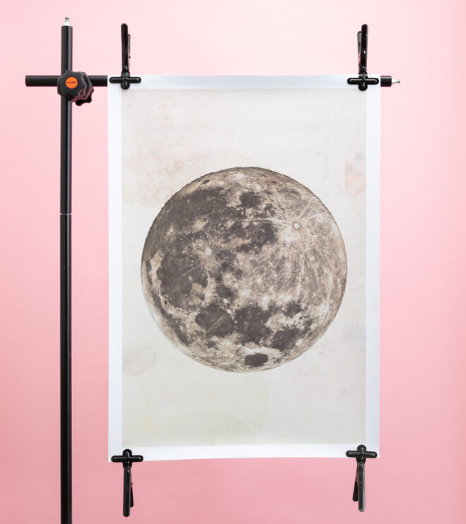 Poster Vollmond von Franziska Binz