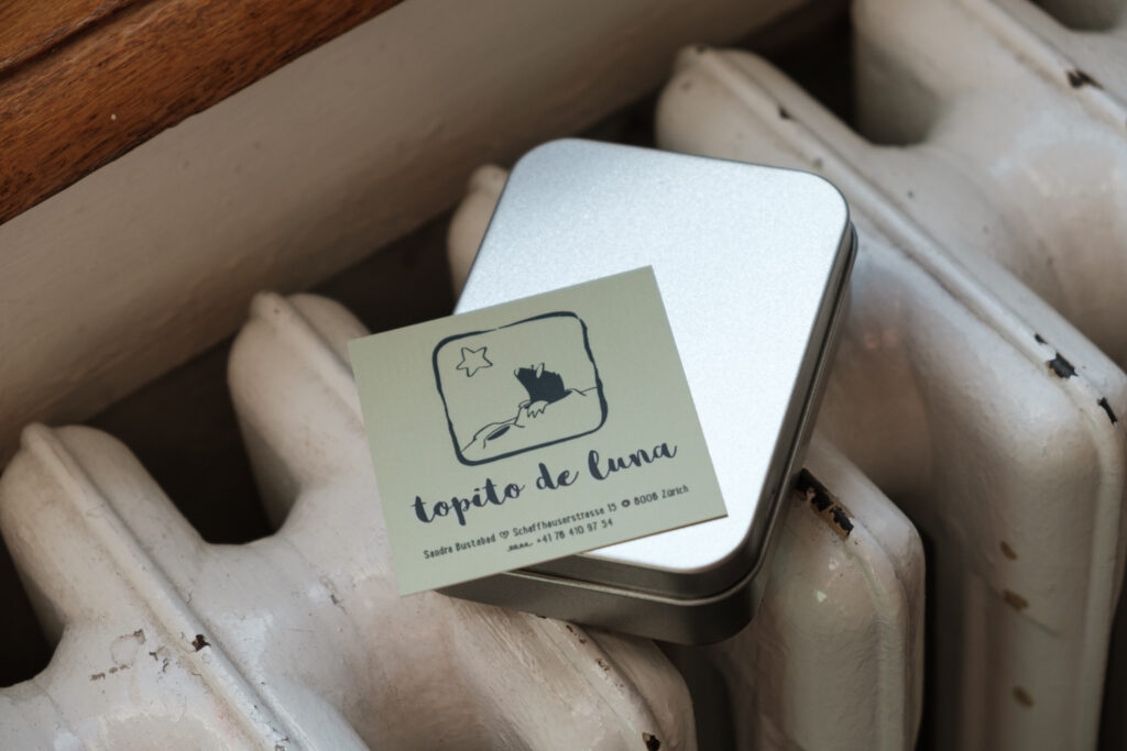 Visitenkarte des Labels Topito de Luna